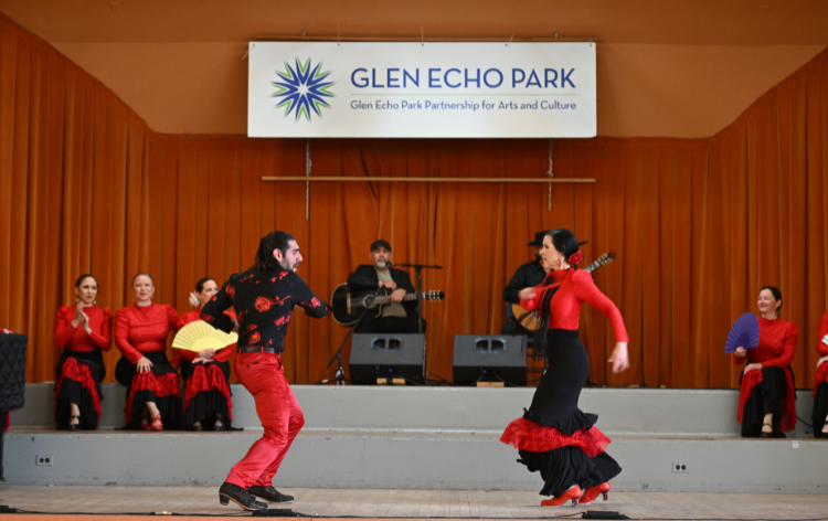 Furia Flamenca on the Spanish Ballroom stage