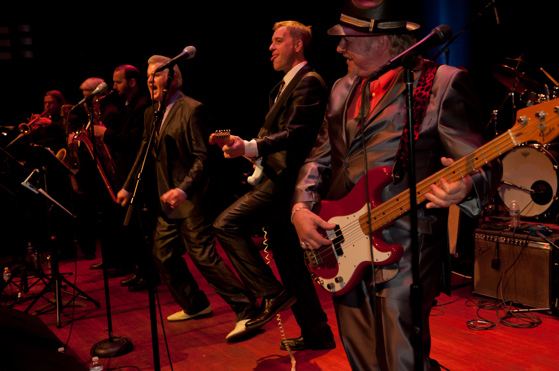King Soul onstage