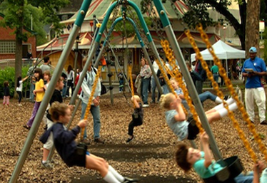 Playground & picnic area